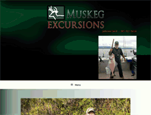 Tablet Screenshot of muskegexcursions.com